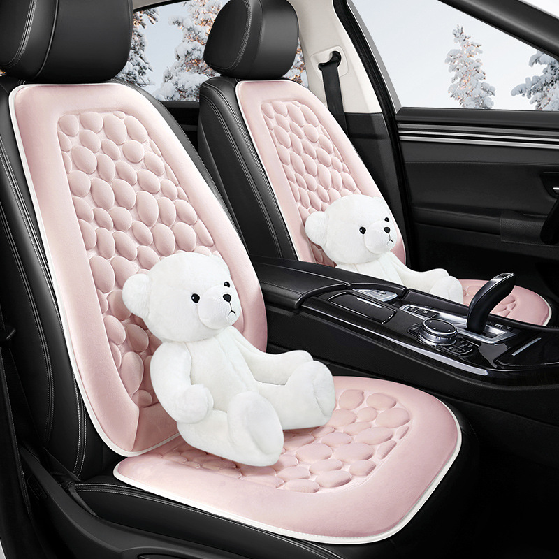 Cover Leather 9D Beige Bling Wool 11Pc For Seats Cars Disposable Child Cloth Material C Rv Sport Chair Luxury 9 Car Seat Covers
